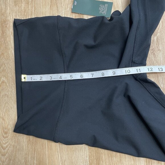 WILD FABLE LEGGINGS BUTTERBLISS STRETCH HIGH RISE BLACK SIDE STRIPE ATHLETIC NWT - Picture 6 of 7